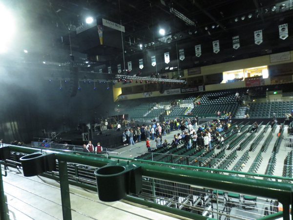 I'm NOT behind the tallest person in the building...